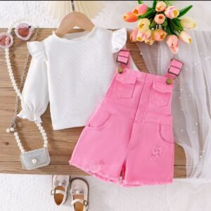 complete top and trousers for girls